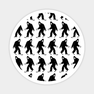 Bigfoot Silhouette Magnet